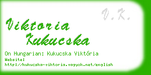 viktoria kukucska business card